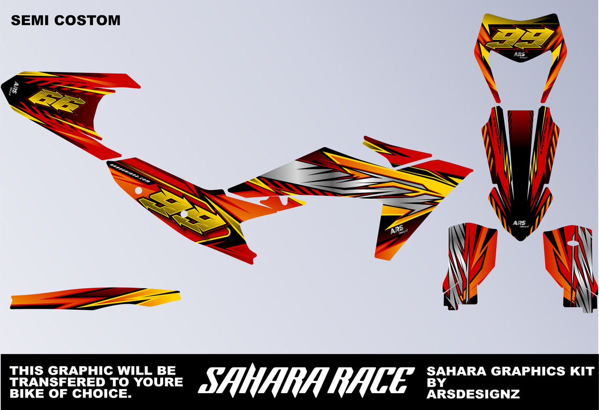 SAHARA RACE - GRAPHICS KIT