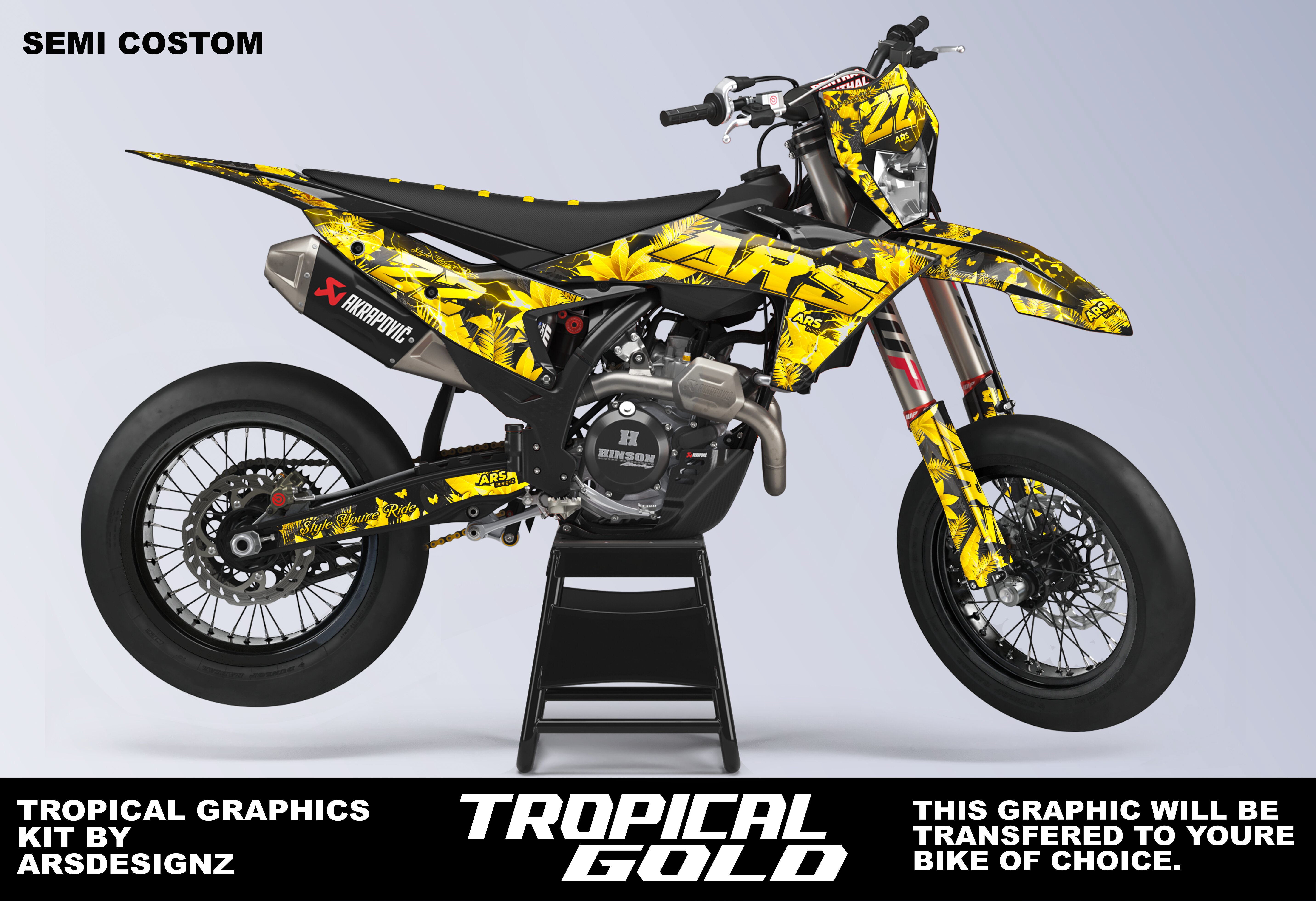 Tropical Gold - Graphics Kit